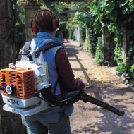Back-pack leaf blower - 62376