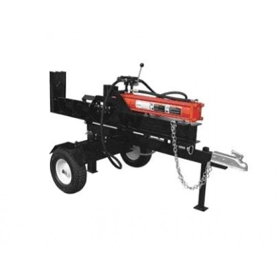 Σχίστης ξύλου βενζινοκίνητος σε τρέιλερ